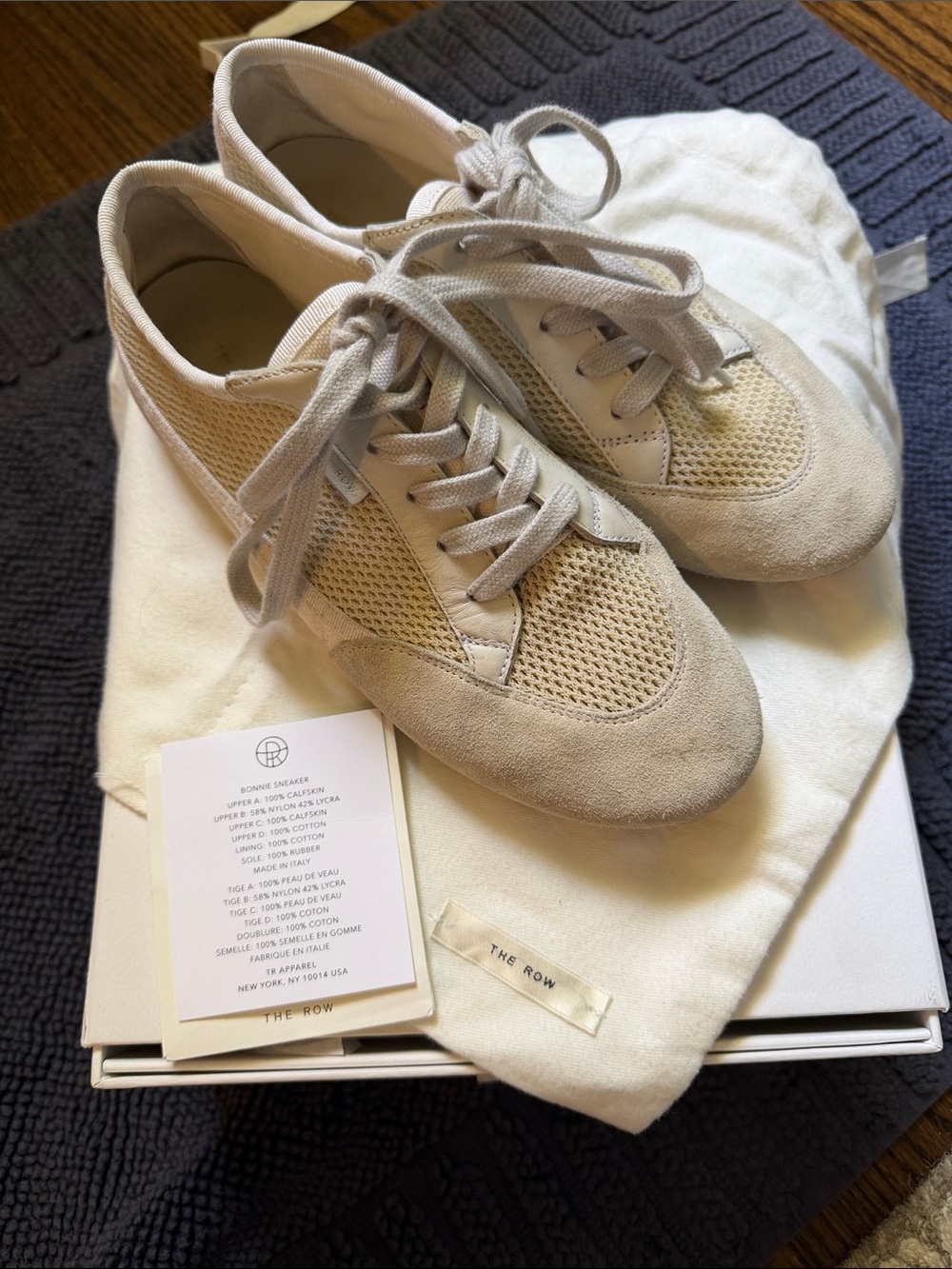 The Row women’s Bonnie sneaker 38